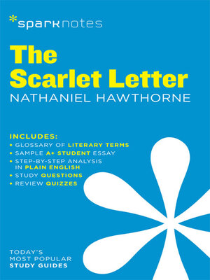 cover image of The Scarlet Letter SparkNotes Literature Guide
